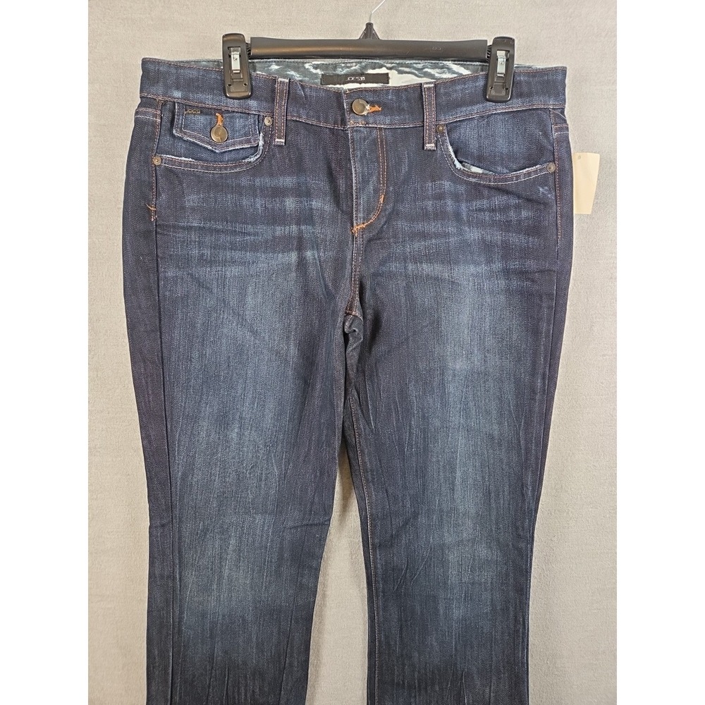 Joe's Jeans Womens 31 The Rocker Dark Wash Boot Cut Lean Flare Fit Jeans NEW - Picture 3 of 14